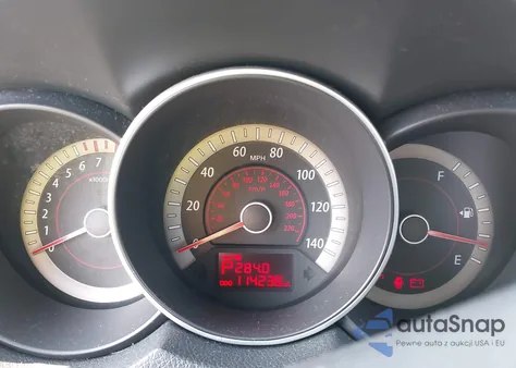 2012 Kia Forte Ex z USA, uszkodzony, nr VIN KNAFU4A24C5479162